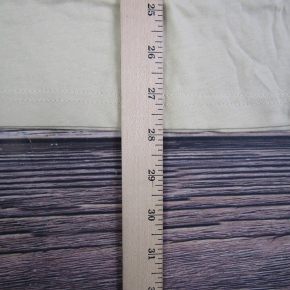 Playboy Pacsun NEW Mens Large Ivory Tee T Shirt Graphic Bunny Spellout - Picture 5 of 6